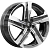 Диски K&K KP004 7.5x19 5*114.3 ET53 DIA67.1 Diamond black gris Литой купить с бесплатной доставкой в пункты выдачи в Петербурге